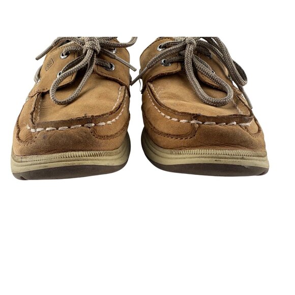 Sperry Top-Sider Kids Lanyard Loafer Boat Shoes Boys Size US 2 M Tan Leather - Picture 4 of 11